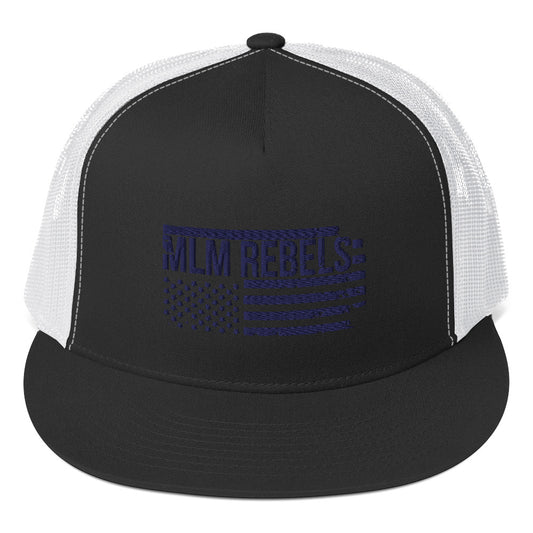 "MLM Rebels" Logo Trucker Cap