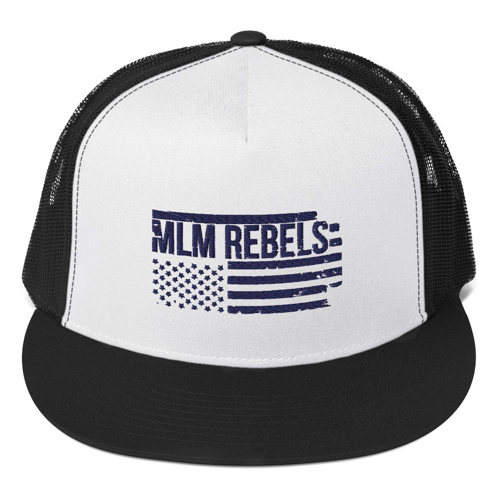 "MLM Rebels" Logo Trucker Cap