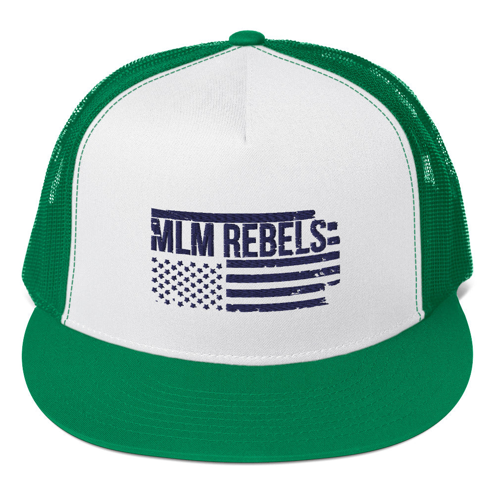 "MLM Rebels" Logo Trucker Cap